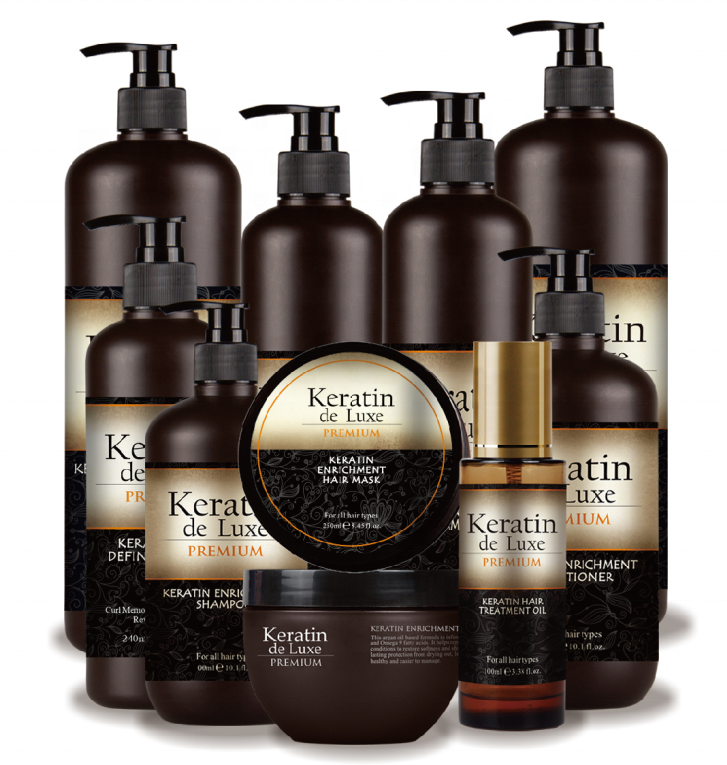 Professional OEM Sulfate Free Keratin Shampoo Haircare Keratin Hair Treatment