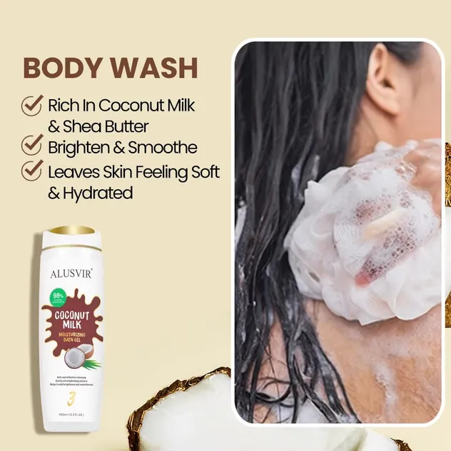 Normal Sulfate Free Coconut Oil Nourishing Hair Shampoo