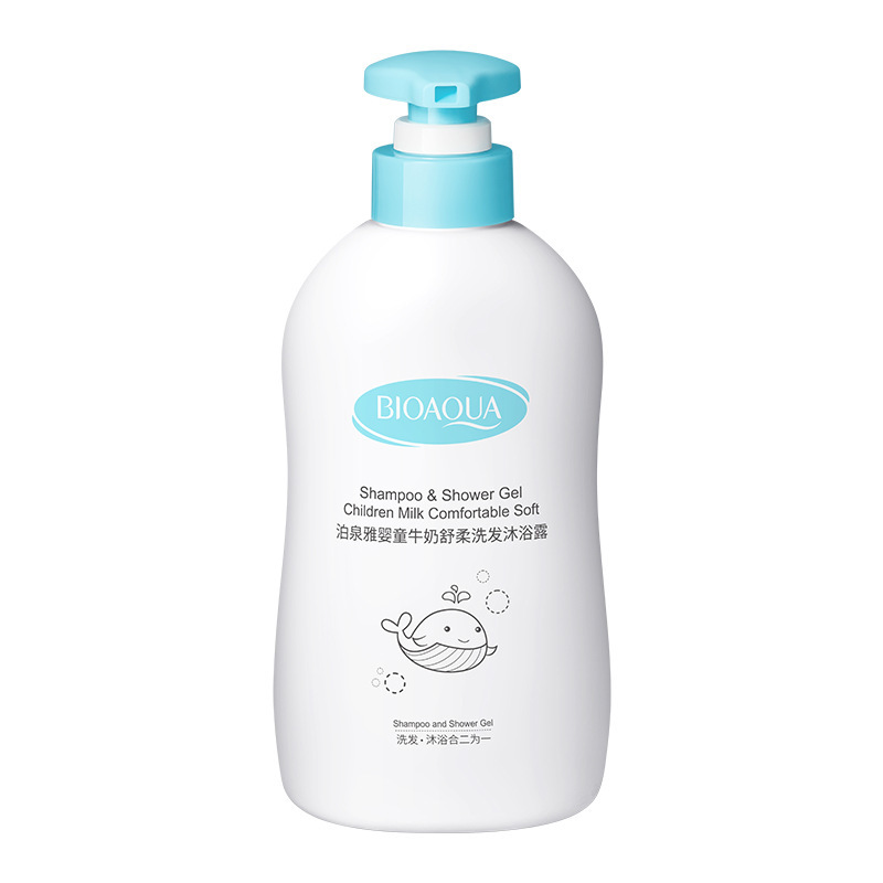 OEM SADOER Private Label Baby Calendula Amino Acid Fluffy Gently Shampoo Wholesale Nourishing Smoothing Hair Care Kid Shampoo