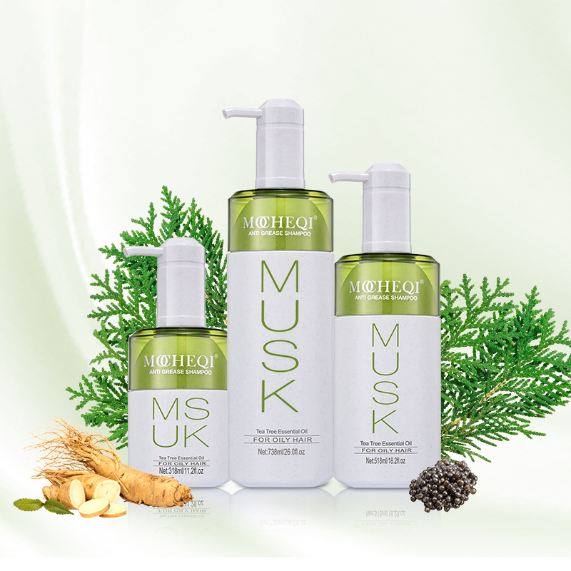 Mocheqi Private Label Natural Organic Oil Control Shampoo Nourishing Hair Repair Shampoo and Conditioner
