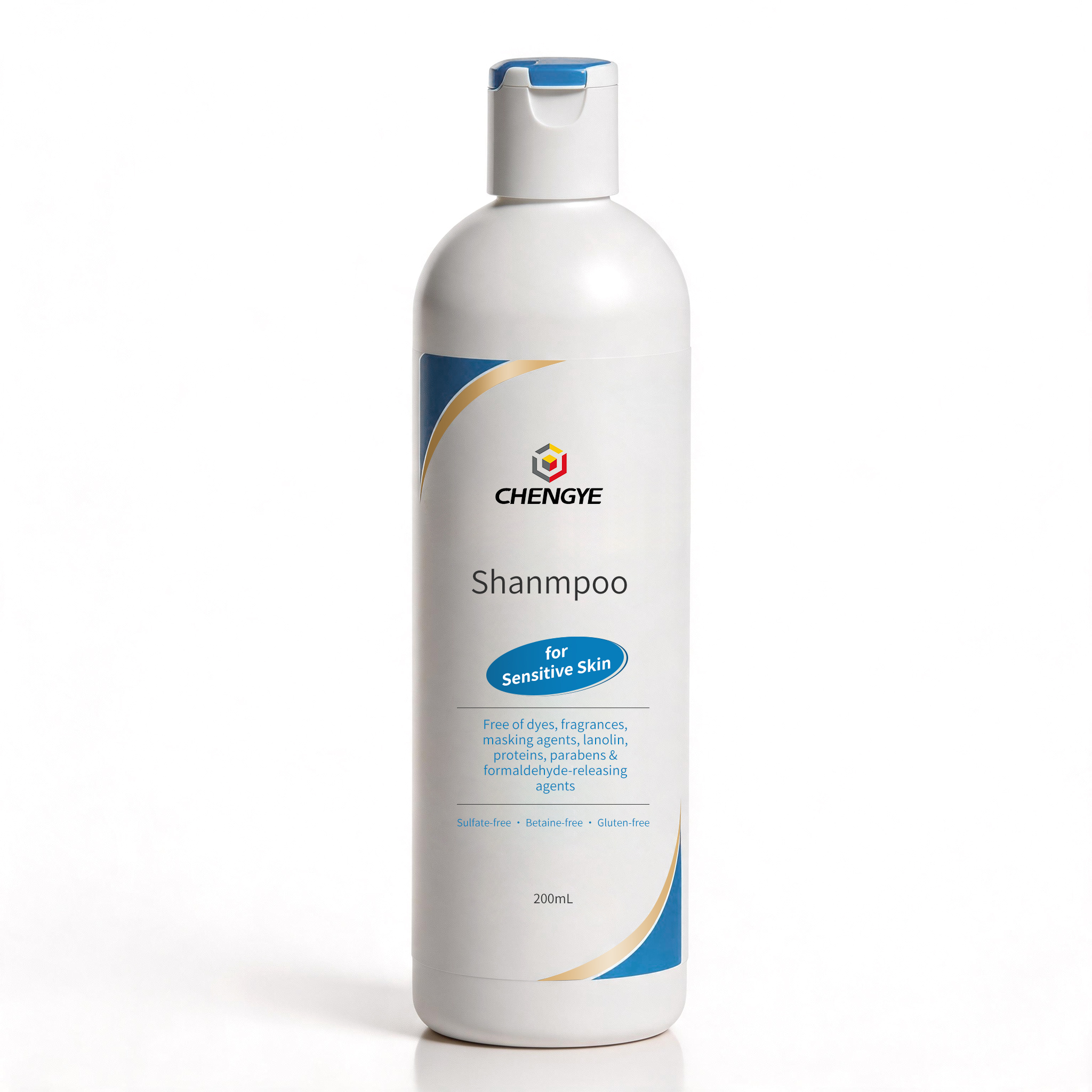 Sensitive Skin Gentle Hair Shampoo for Helps Reduce Flakes Sulfate-Free Paraben-Free for All Hair Types Daily Use Private Label