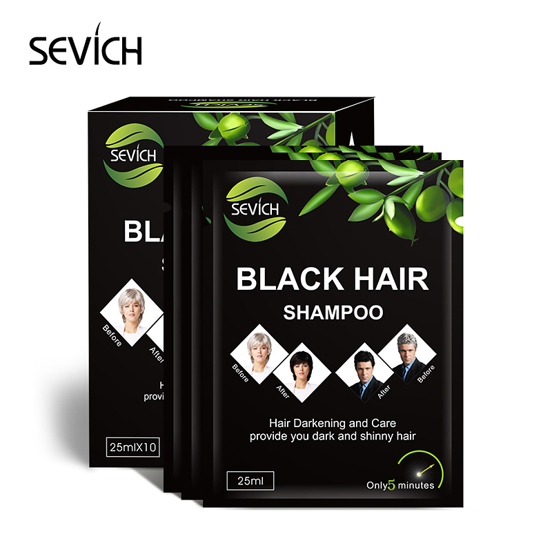 Organic Hair Dye Black Herbal Hair Shampoo