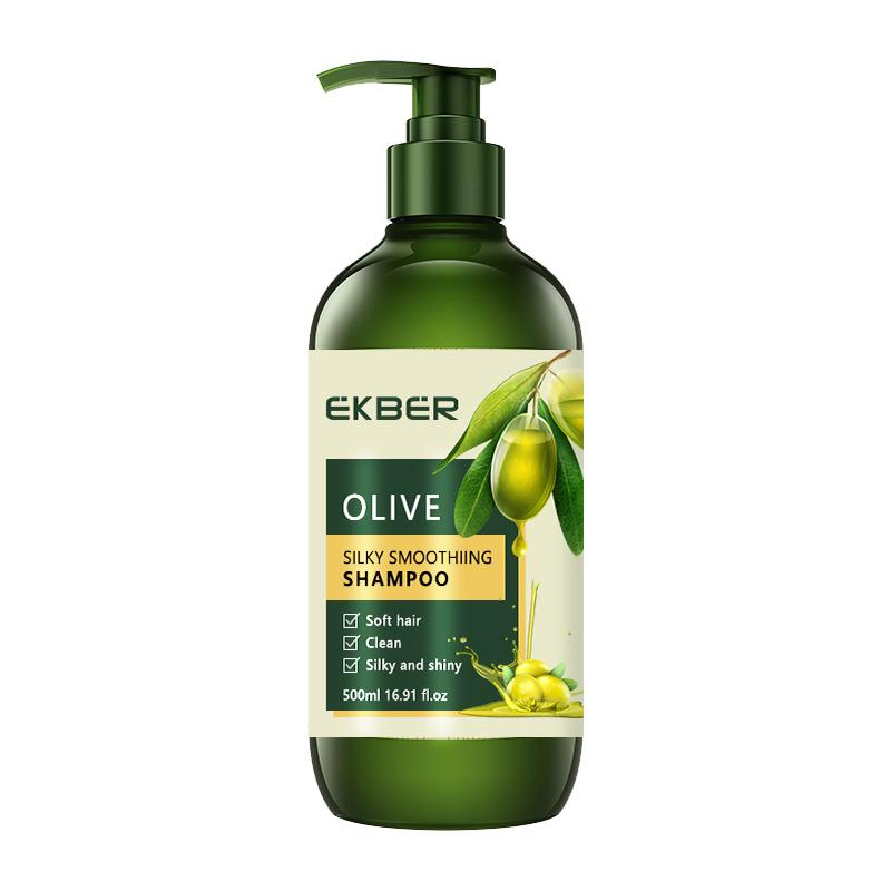 Private Label Organic Arrival Olive Fruit Extract Daily Cleaning Moisturizing Protective Treatment Olive Oil Shampoo