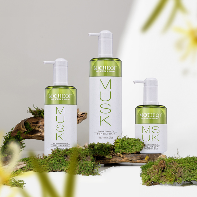 Mocheqi Private Label Natural Organic Oil Control Shampoo Nourishing Hair Repair Shampoo and Conditioner