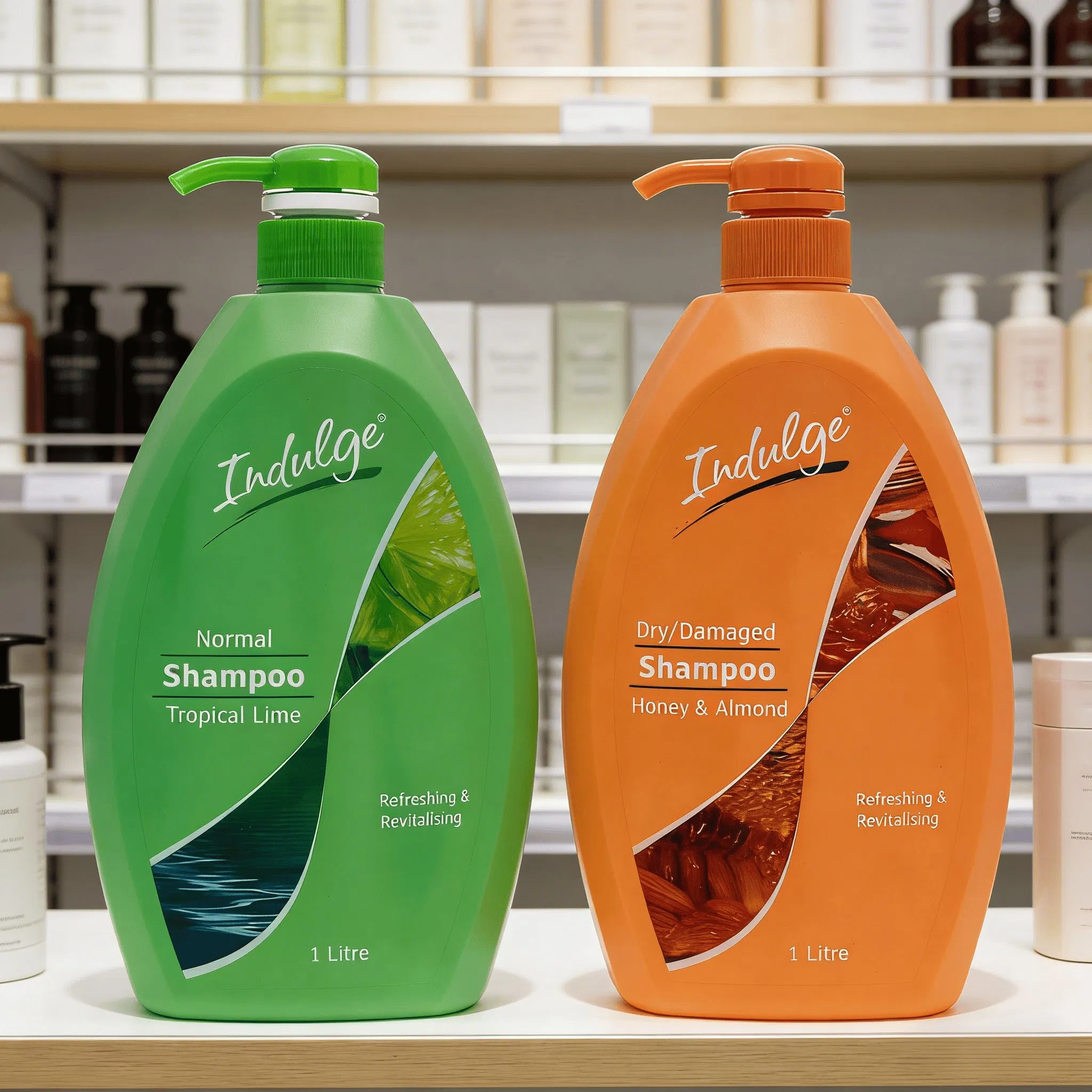 Honey Almond Tropical Lime Shampoo Repairs Hair Cuticles