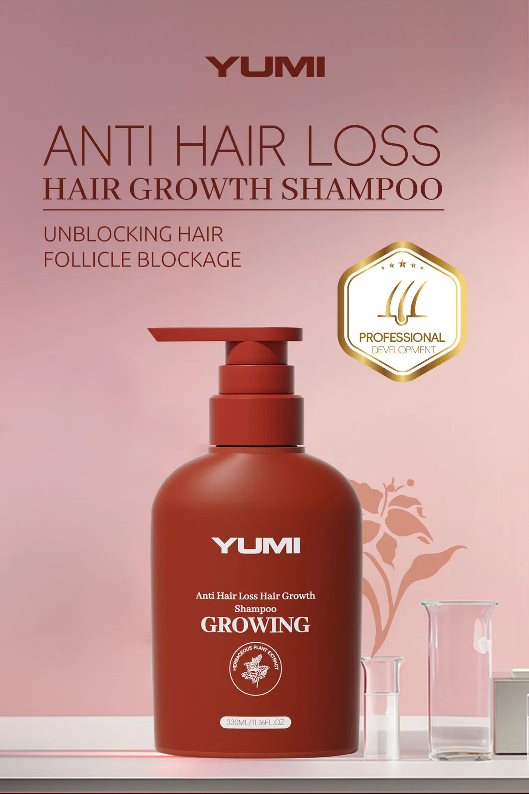 Ginger Anti Hair Loss Hair Growth Shampoo