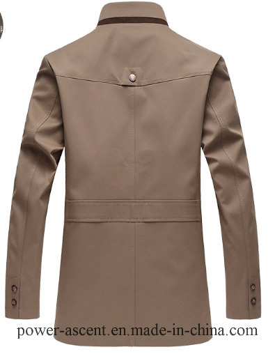 Top-Quality Men′s Spring/Autumn Classic Wind-Proof Casual Jacket