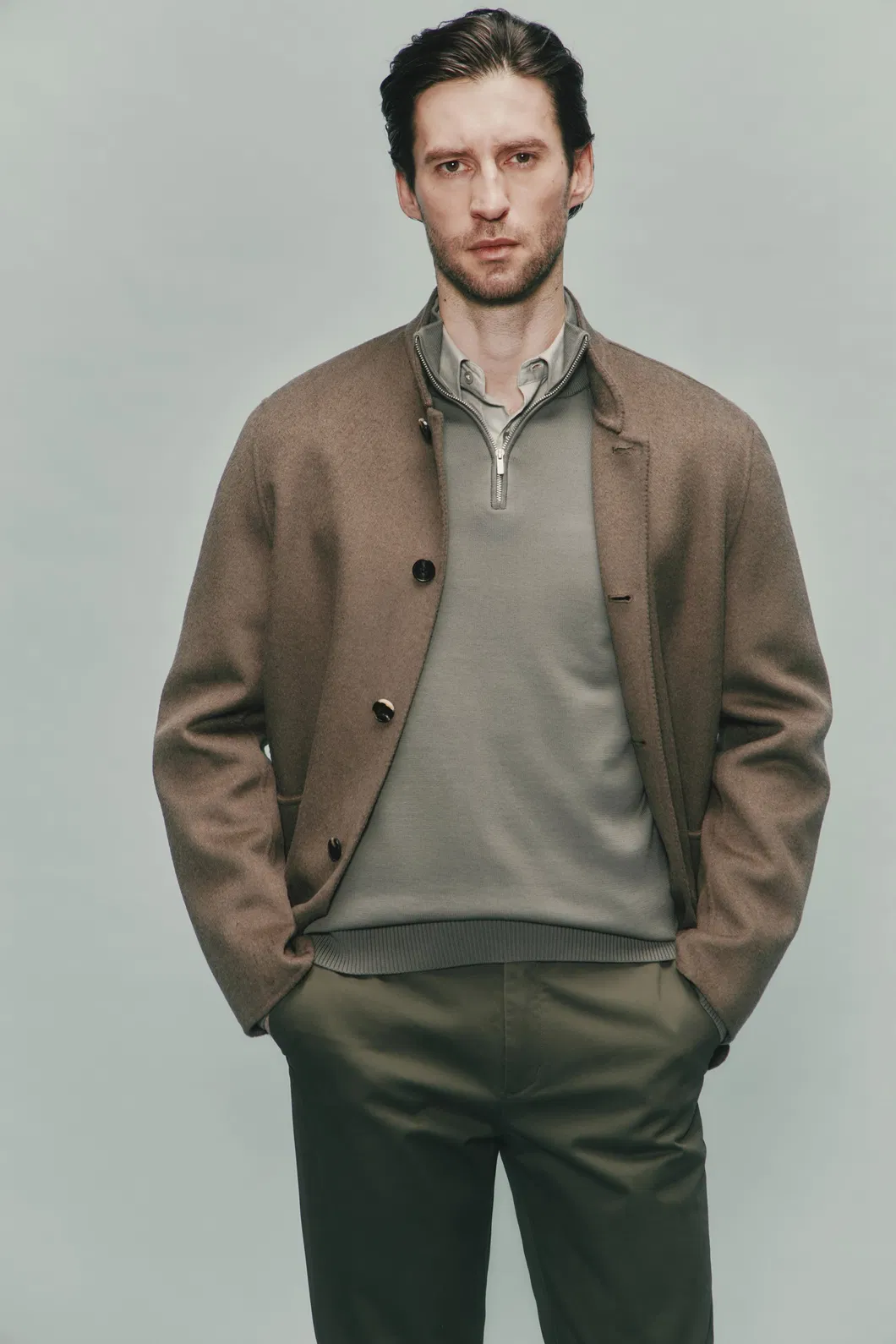 Wool Coat Side Profile