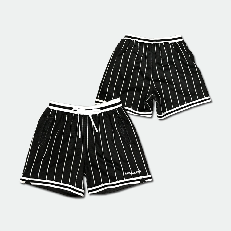 Wholesale Men′ S Basketball Jersey Custom Sublimated Printing Sportswear Design Embroidery Logo Sports Casual Retro Mesh Basketball Shorts