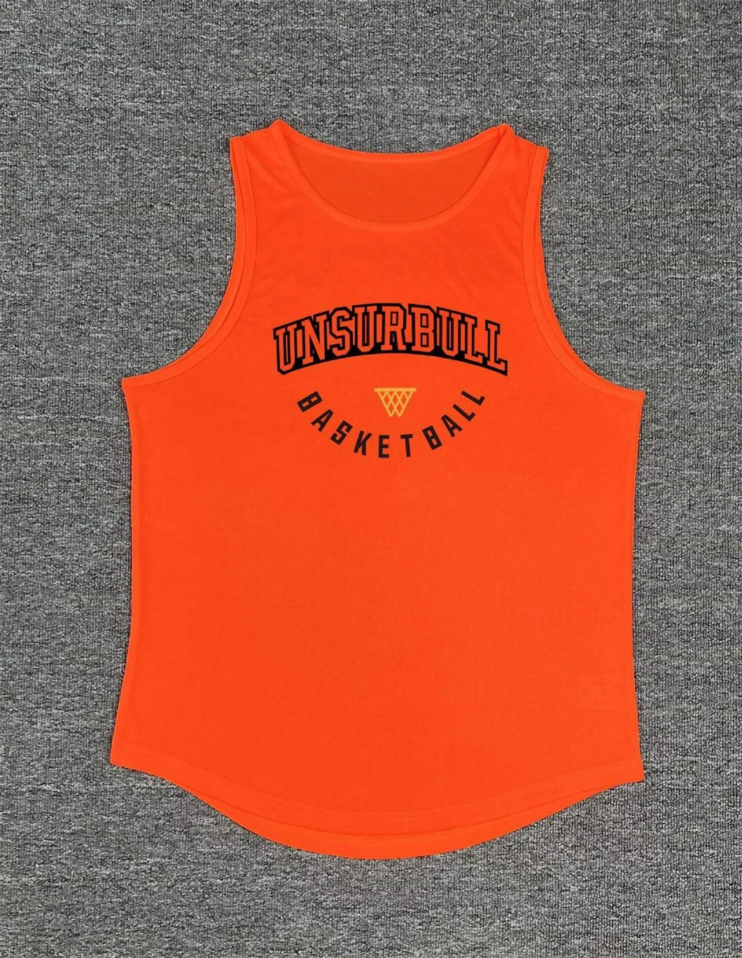 Wholesales Cheap Running Crop Tops Customized Light Weight Basketball Jerseys Breathable Gym Vest Oversize Men's Tank Tops
