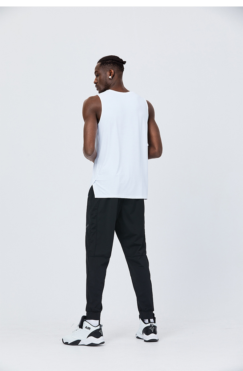 Activewear Stretchy Private Label Wholesale Slim Fit Yoga Design Your Own Cotton Plain Bodybuilding Tank Top