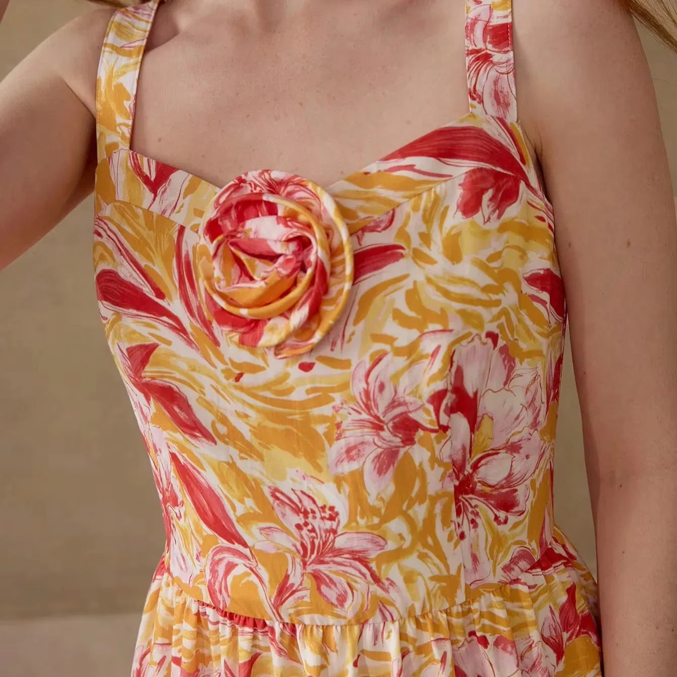 Fashion Summer Women's Clothing Boutigue New Sexy Sleeveless Printed Tops and Maxi Long A-Line Skirt