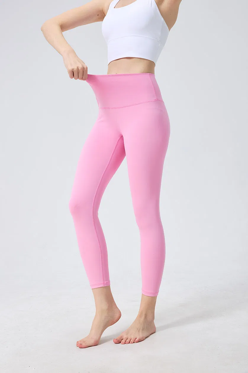 High Waist Sports Yoga Leggings 4 Way Free Stretch Yoga Pants