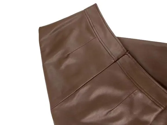 Genuine Leather Skirt Photo 4