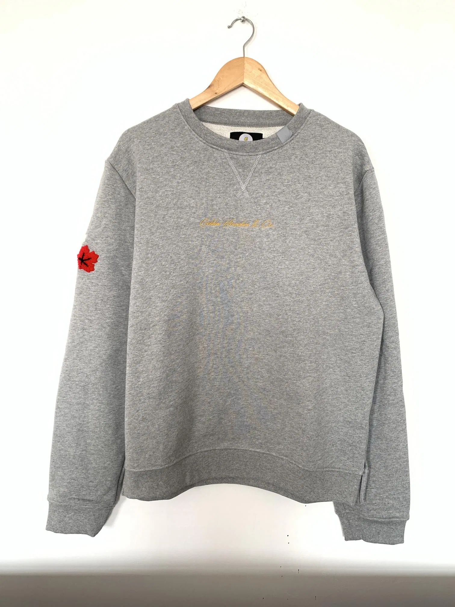 Eleven 100% Cotton High Quality Oversized Heavy Cotton Drop Shoulder Crewneck Sweatshirt Custom Pullover Jumperpopular