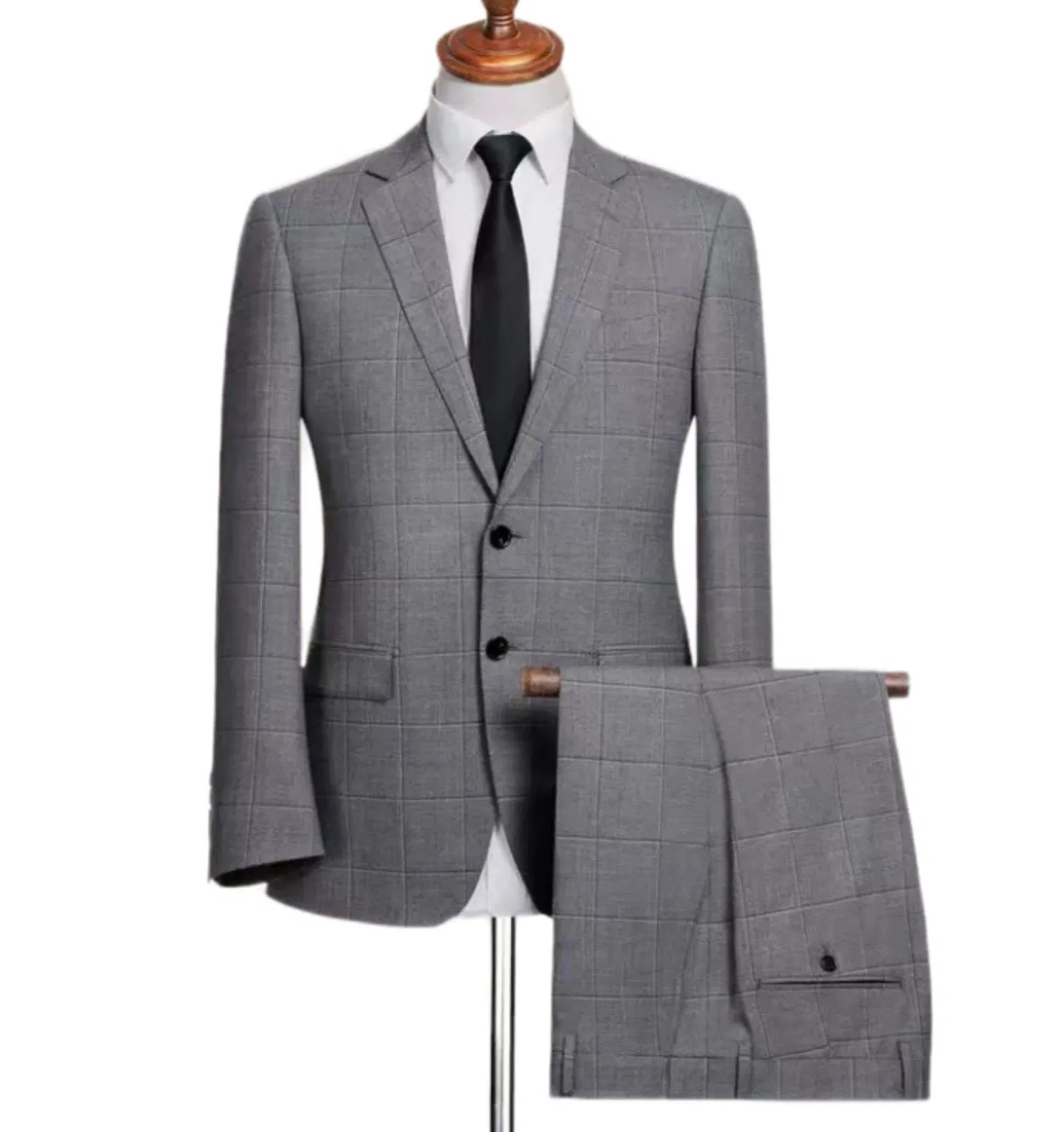 Bespoke Business Men's Formal Business Officewear with Two-Piece Blazer &amp; Trousers