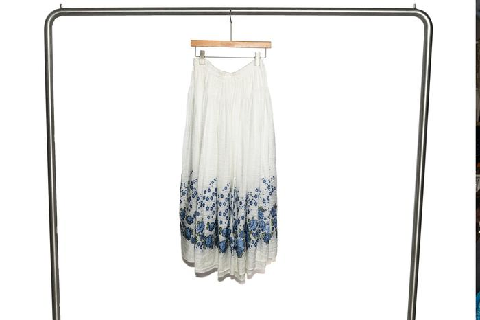 Hight MID-Long Spleg Carton Average Size Cotton Fashion Skirt