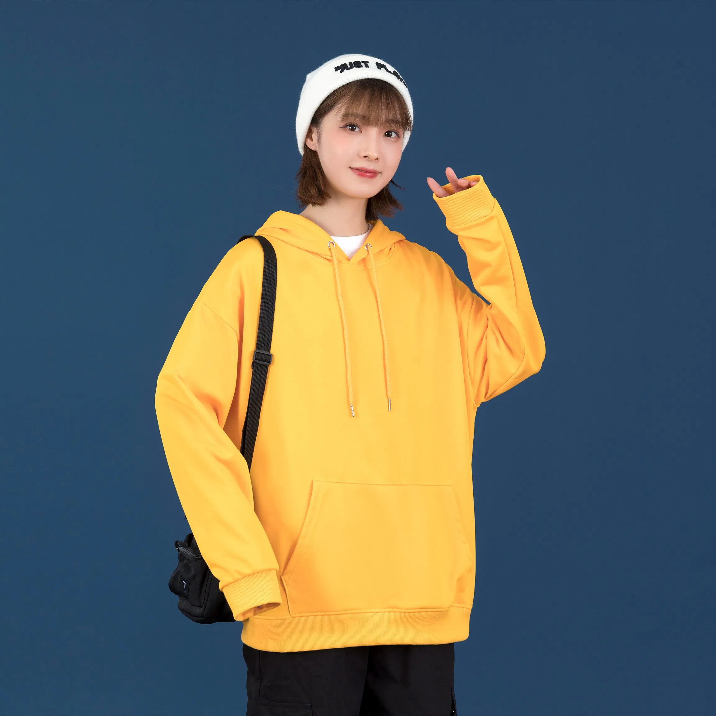 Unisex 260g Streetwear Hoodie Sweatshirt Fashion Oversized Style Wholesale Custom Logo OEM ODM Print Embroidery