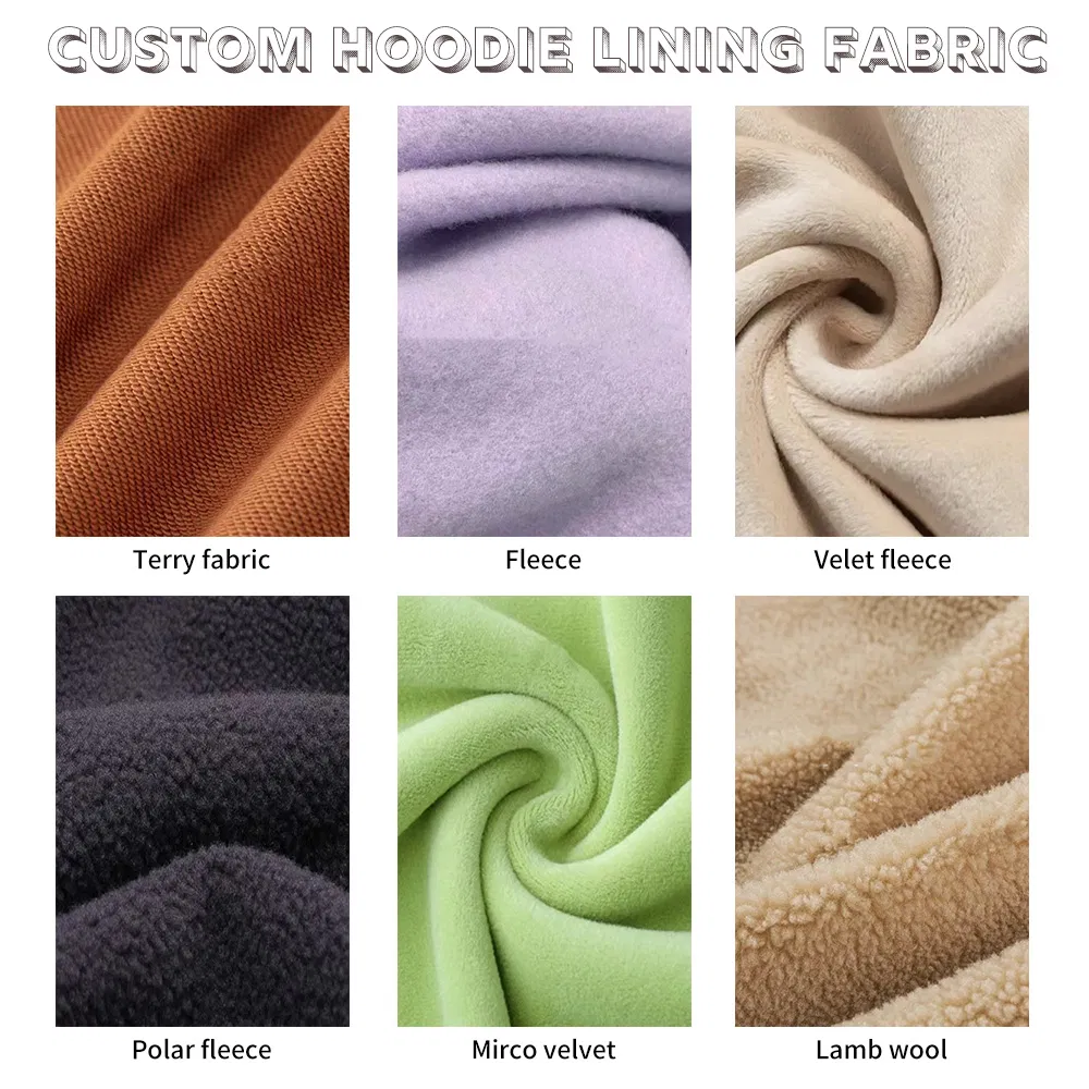 Wholesale Custom Men Hoodie Sweatshirts Plain Pullover Printing Blank French Terry Cotton Polyester Embroidery Fleece Plain Unisex Hoodies