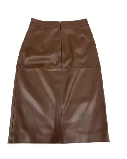 Genuine Leather Skirt Photo 2