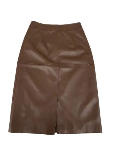 Genuine Leather Skirt Photo 1