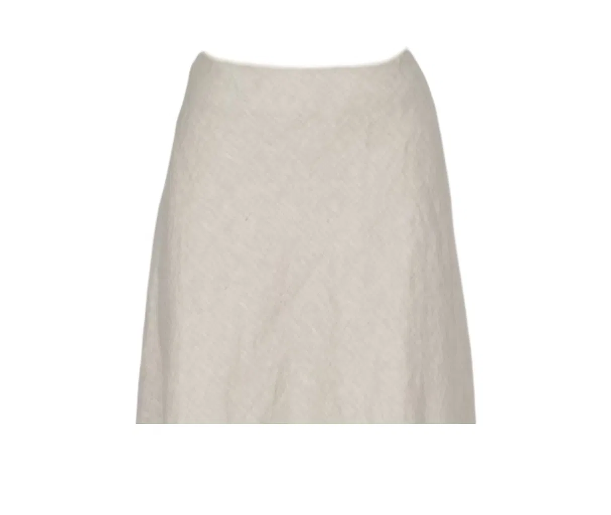 Long Cotton Linen French Skirt