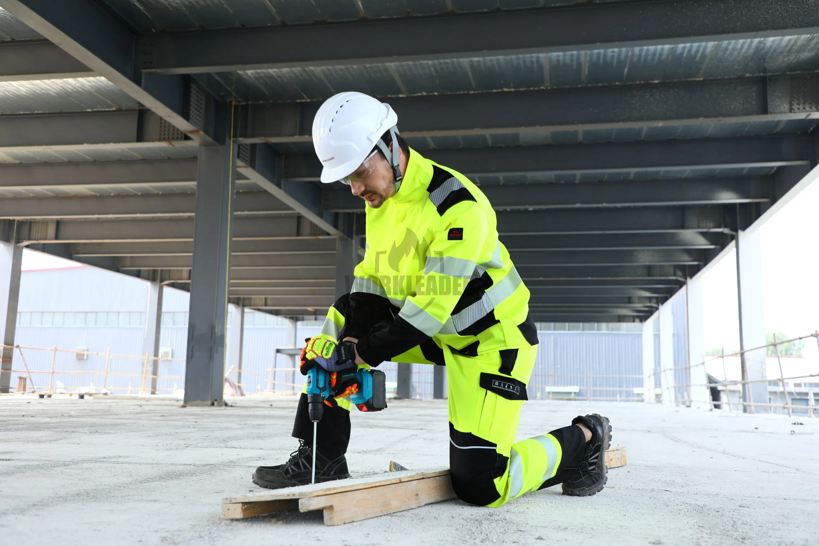 Factory Price Oil and Gas Industry UL Compliant Reflective Uniforme Safety Jacket