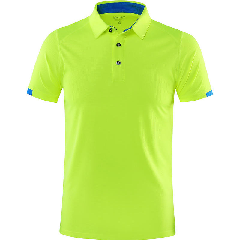 Custom Man Cotton Golf Shirt Summer Breathable Polo T-Shirt