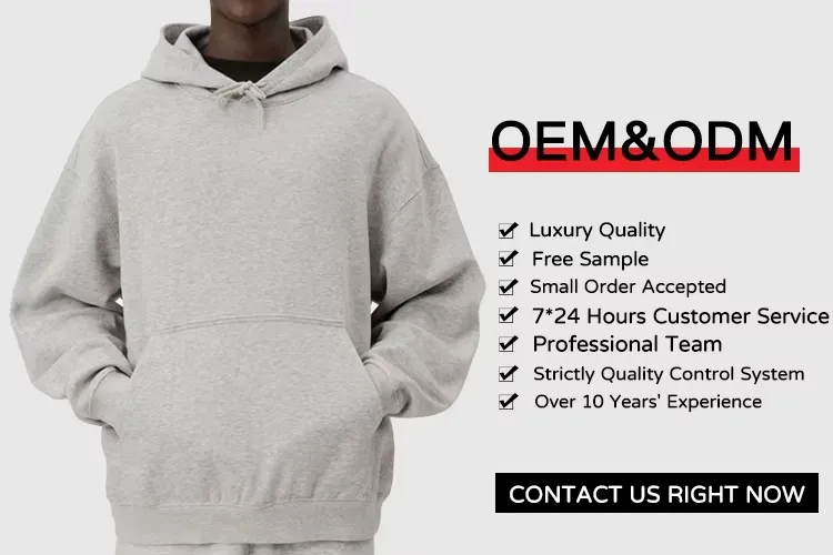 Polyester Fleece Hoodie