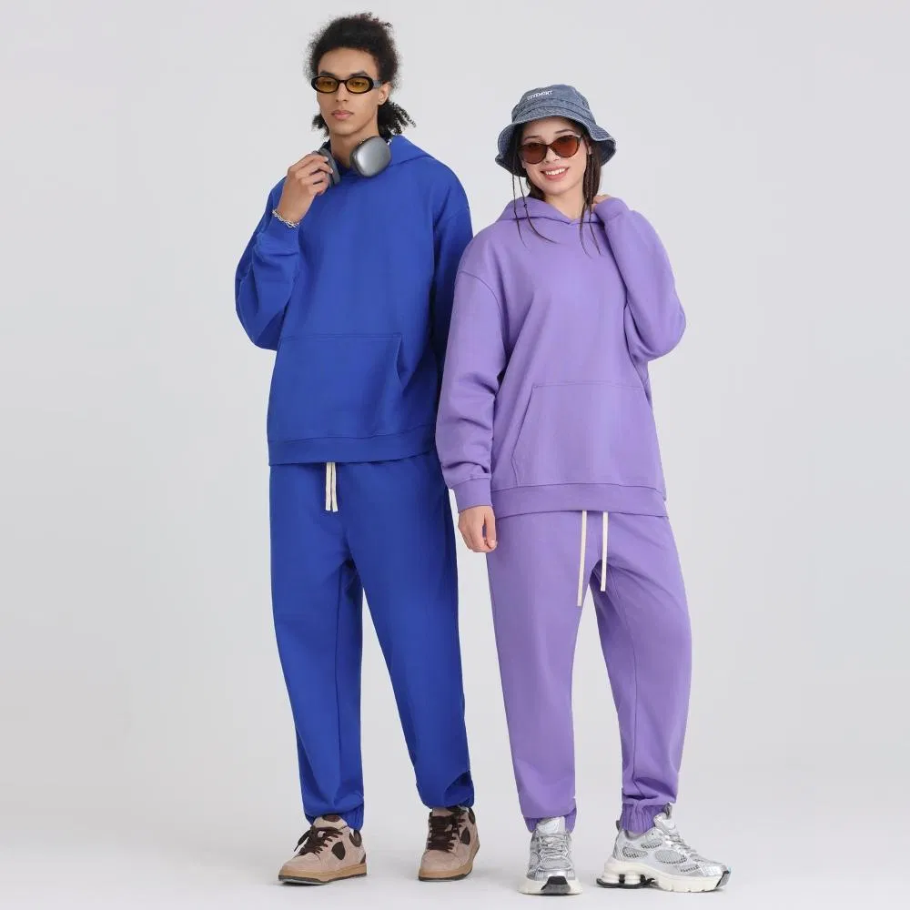 Bulk Plain 430g Fleece-Lined Hoodies Unisex Outdoor Sport Basic Style Custom Logo OEM ODM Print Embroidery for Men and Women