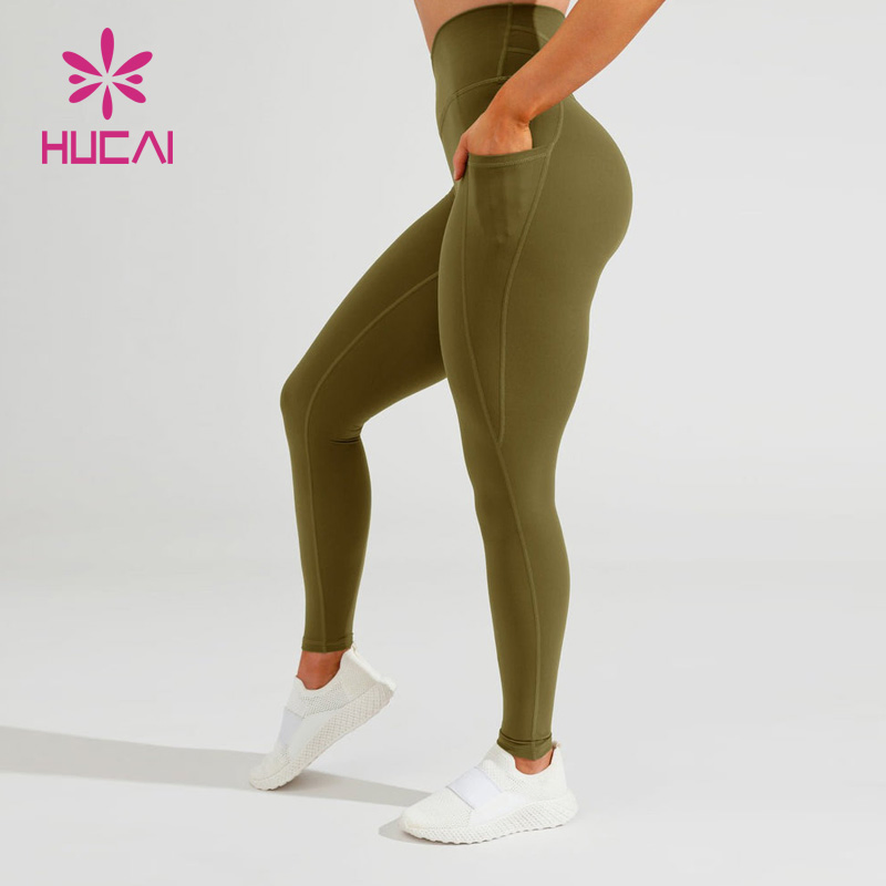 Private Label High Waist Multi Colors Strong Impact Women Sports Leggings