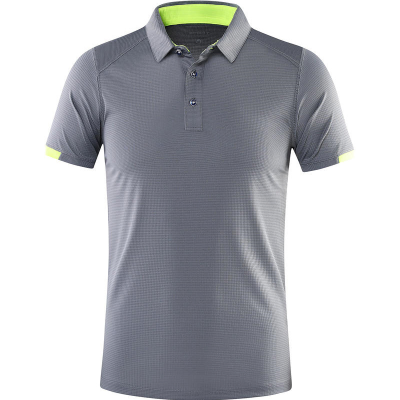 Custom Man Cotton Golf Shirt Summer Breathable Polo T-Shirt