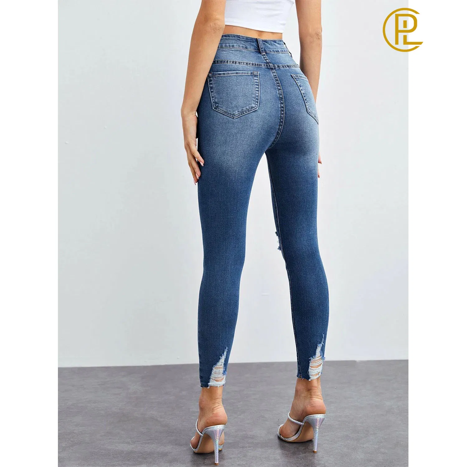 Hot Sales 2020 Summer Hole Skinny Sexy Jeans