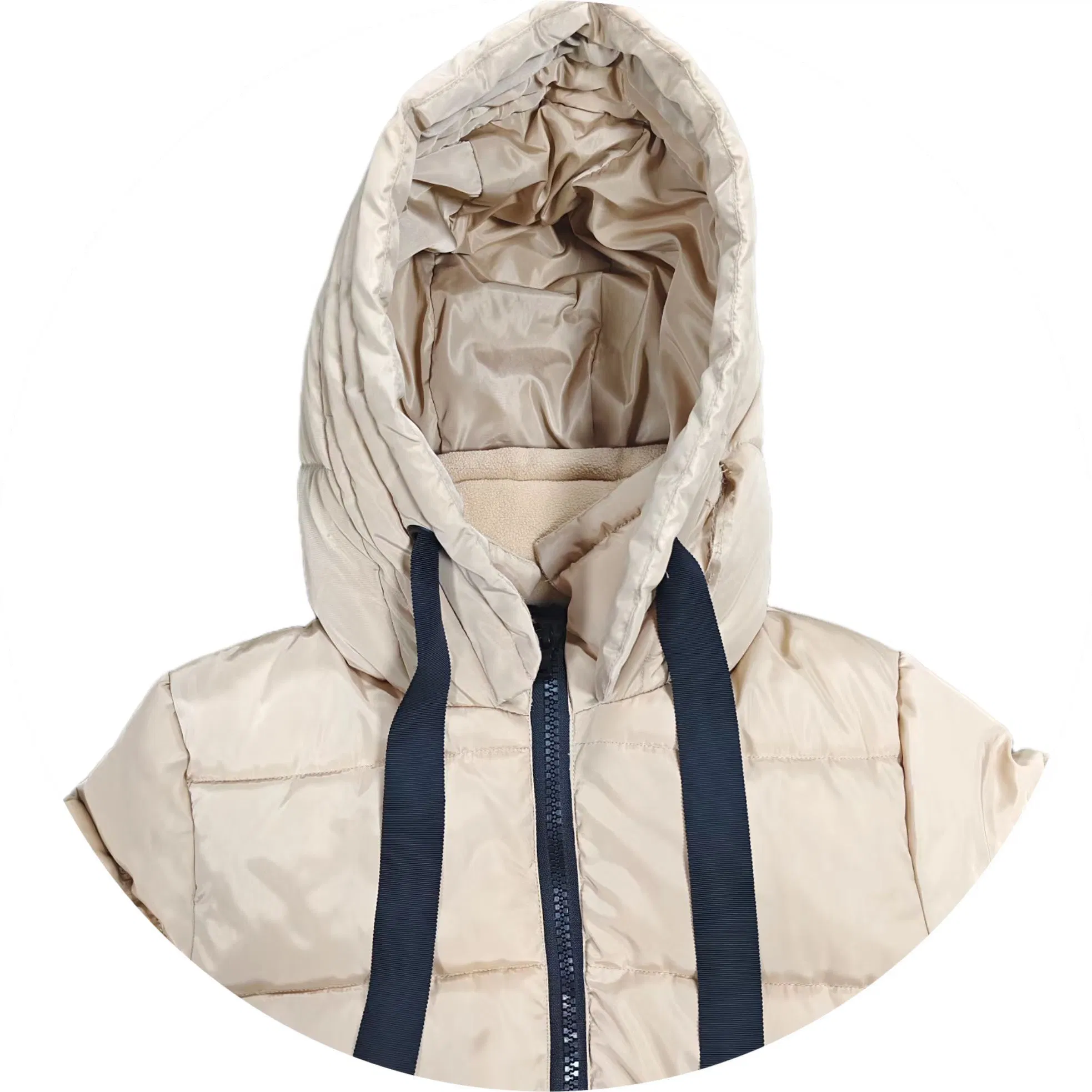 Women's Hooded Warm Winter Coat Quilted Thicken Puffer Jacket with Removable Hood