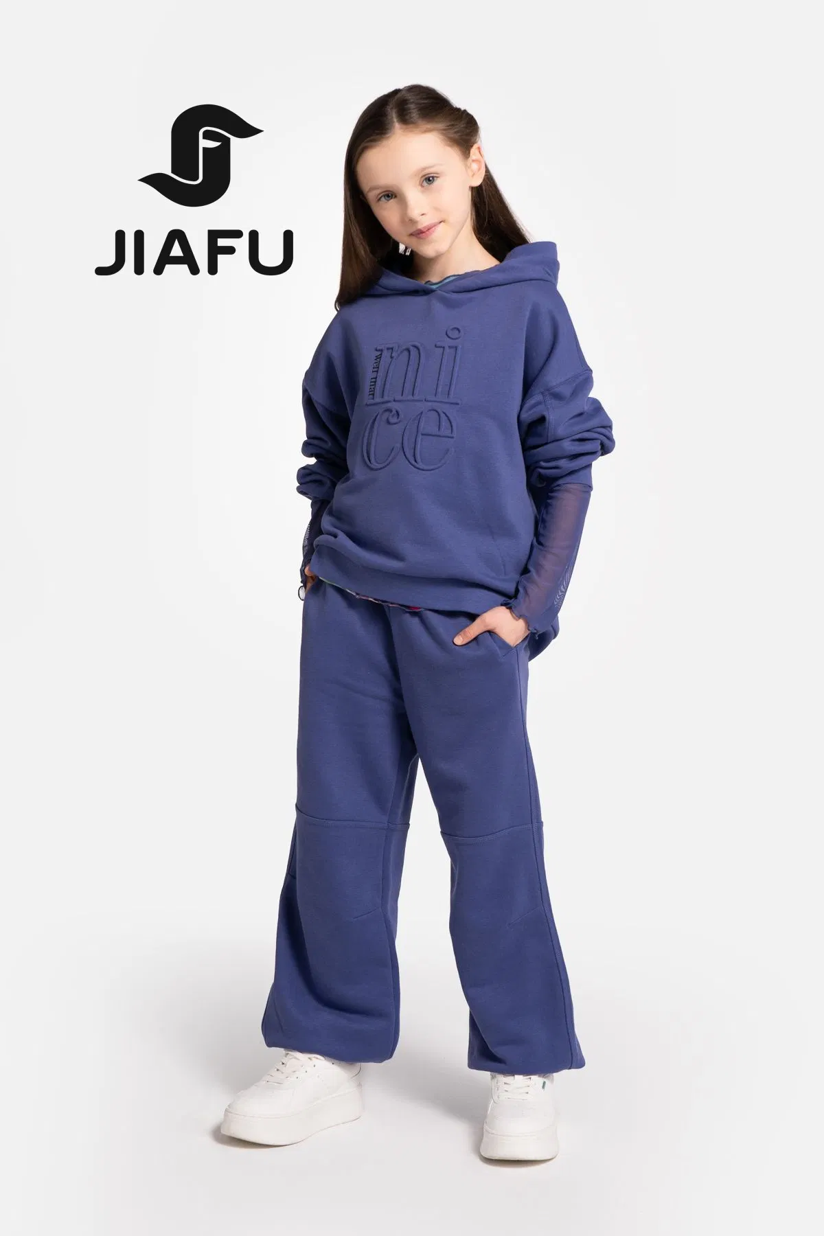 Wholesale Customized Hoodie Sweatshirt Hoody Streetwear Embroidery Oversized Pullover Unisex Sportswear for Girl &amp; Ladies