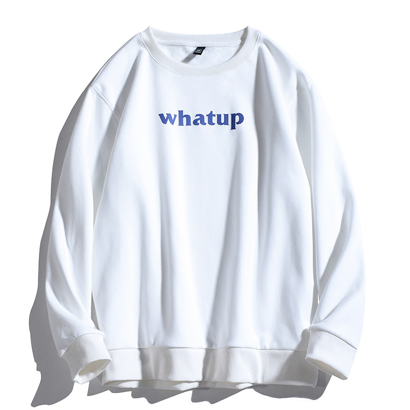 Popular Unisex 100% Cotton Sweatshirts Costom Logo Hoodies Crewneck Sweatshirt