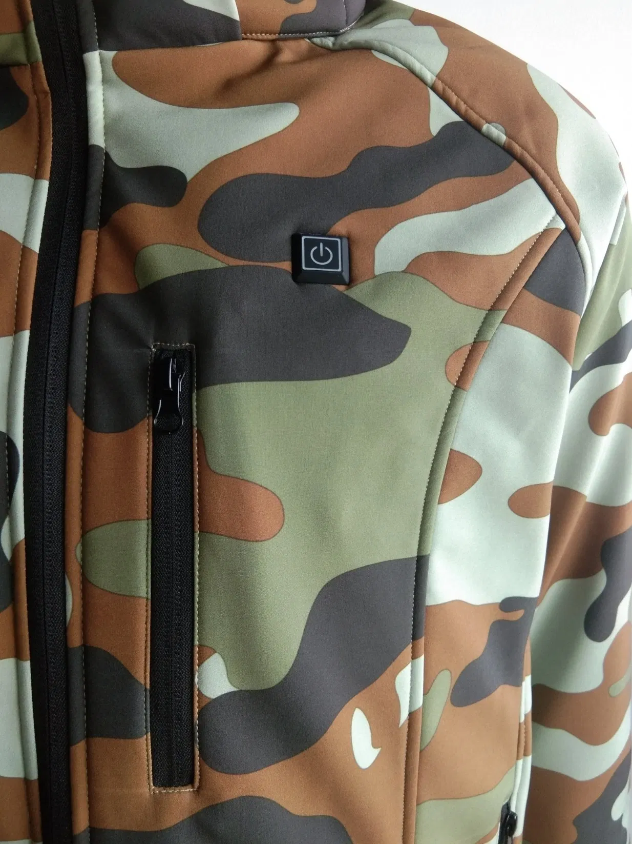 5V Heated Jacket with Waterproof and Softshell Design