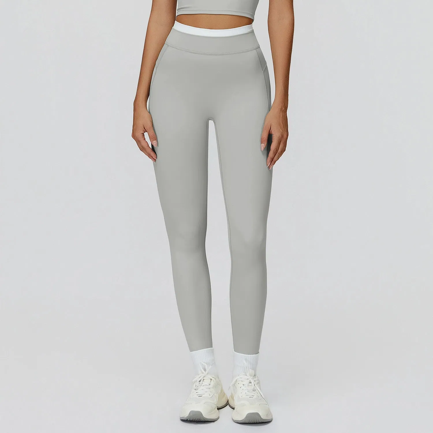 Women Custom Logo High-Waist Tight Fitness Sports Yoga Gym Leggings