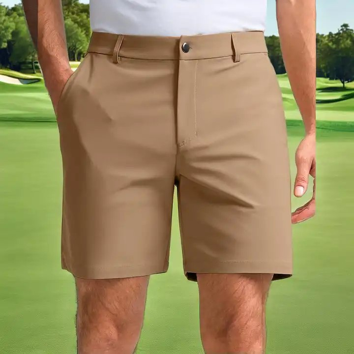 Polyester Shorts Customized Logo Printing Golf Men Short Men's