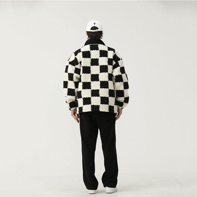 New Arrivals Custom Design High Quality Warm Fleece Jacket for Men Sherpa