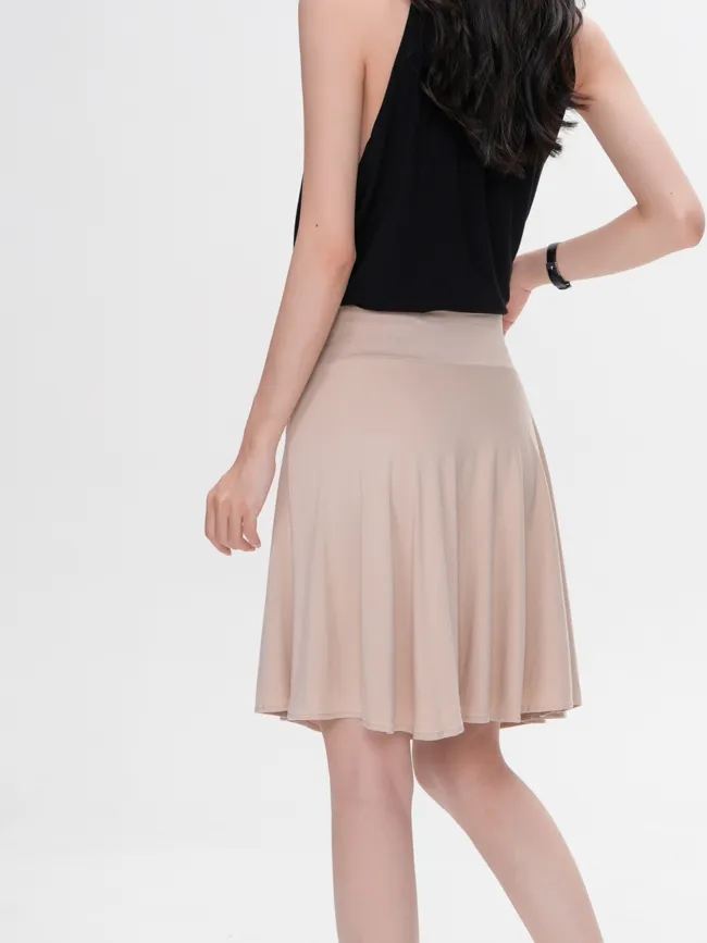 Stylish Bamboo A-Line Skirt Detail