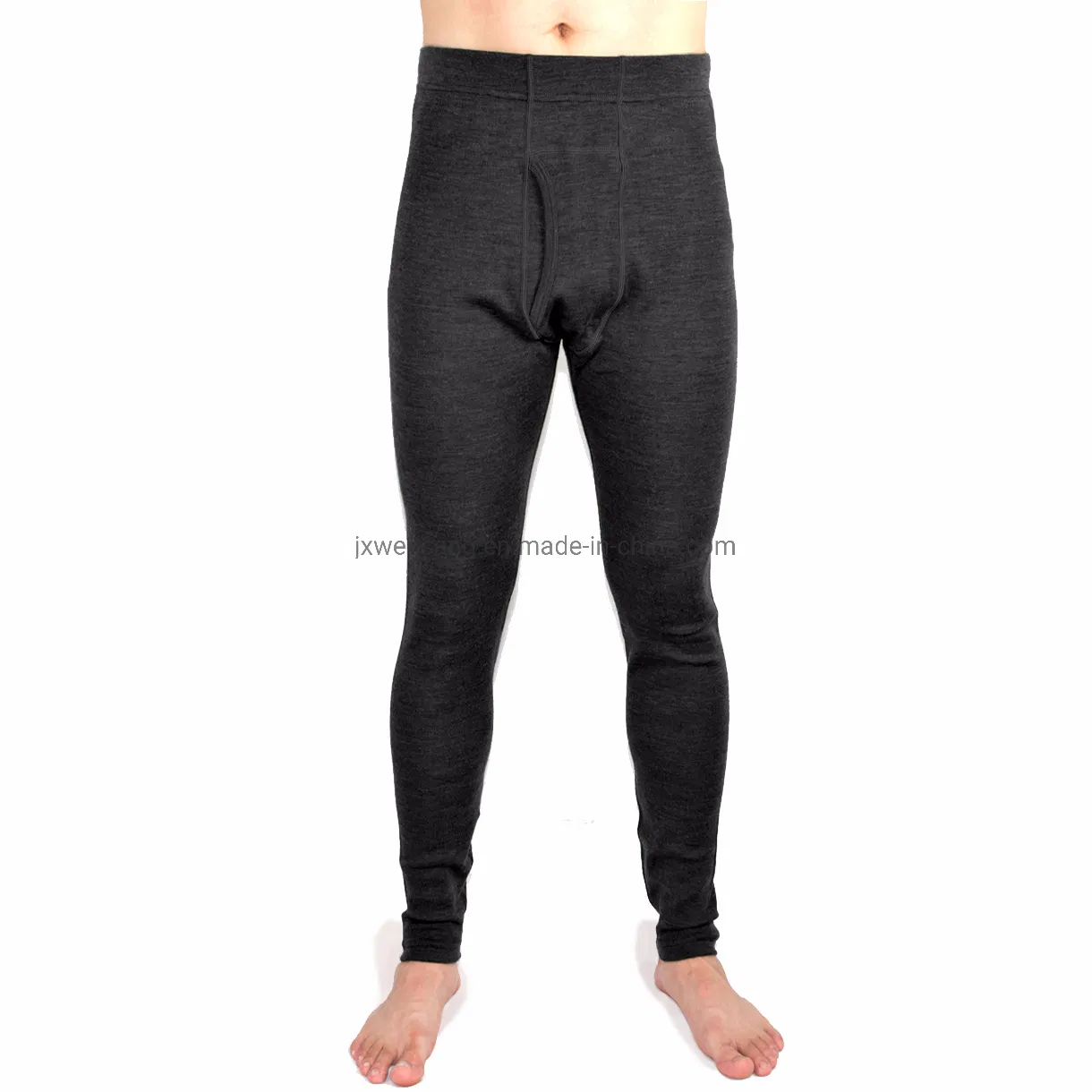 Custom Made OEM Australian Merino Wool Men's Thermal Underwear Underwear Long Johns Legging From China Manufacturer