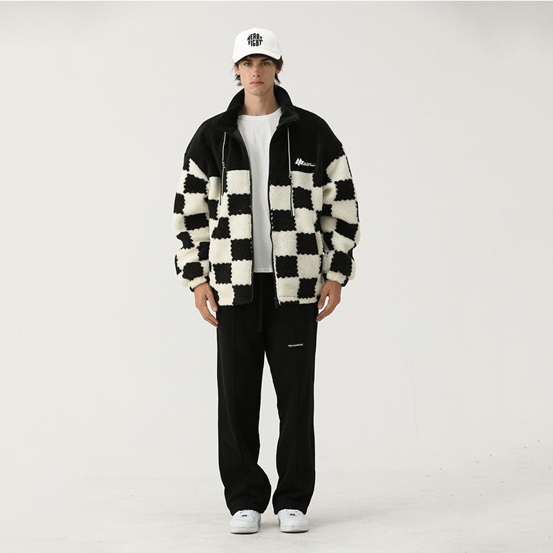 New Arrivals Custom Design High Quality Warm Fleece Jacket for Men Sherpa