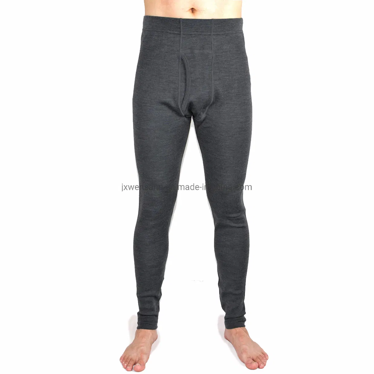Custom Made OEM Australian Merino Wool Men's Thermal Underwear Underwear Long Johns Legging From China Manufacturer