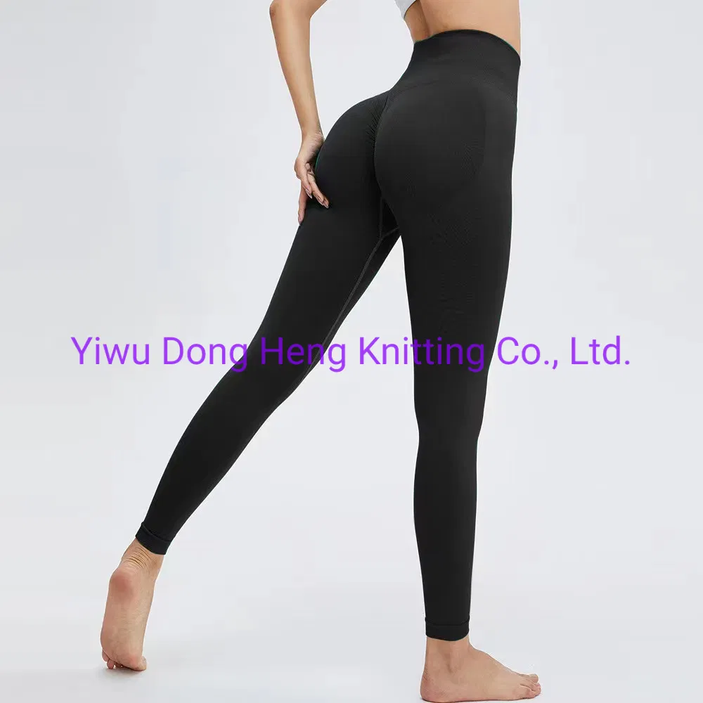 Women Sports Wear Seamless Tummy-Control Yoga Wear Tights Gym Legging