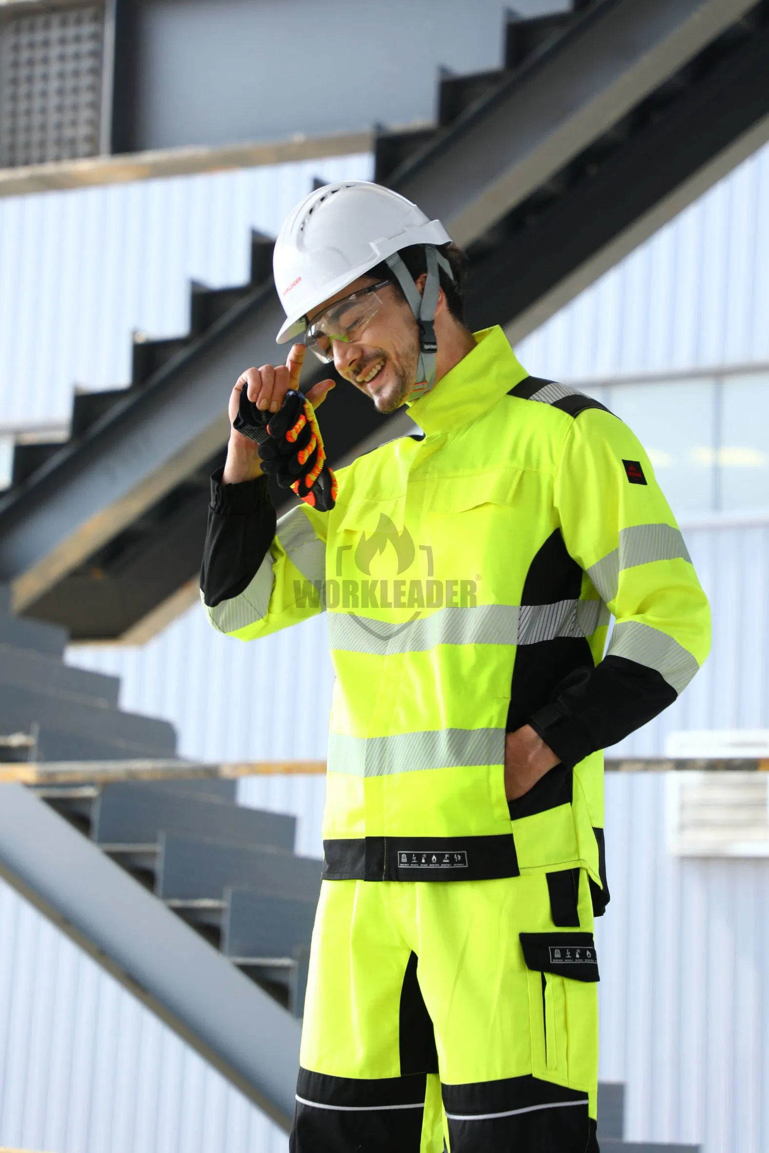 Factory Price Oil and Gas Industry UL Compliant Reflective Uniforme Safety Jacket