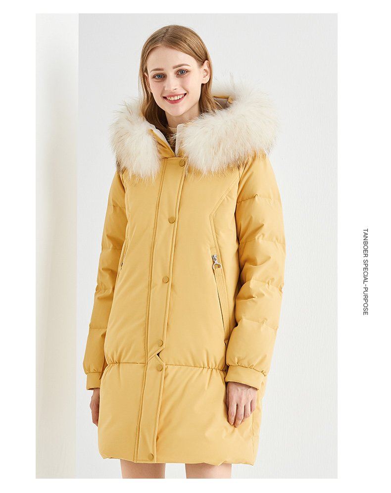 Waterproof Insulated Winter Down Jacket, Long Coat Women for Winter