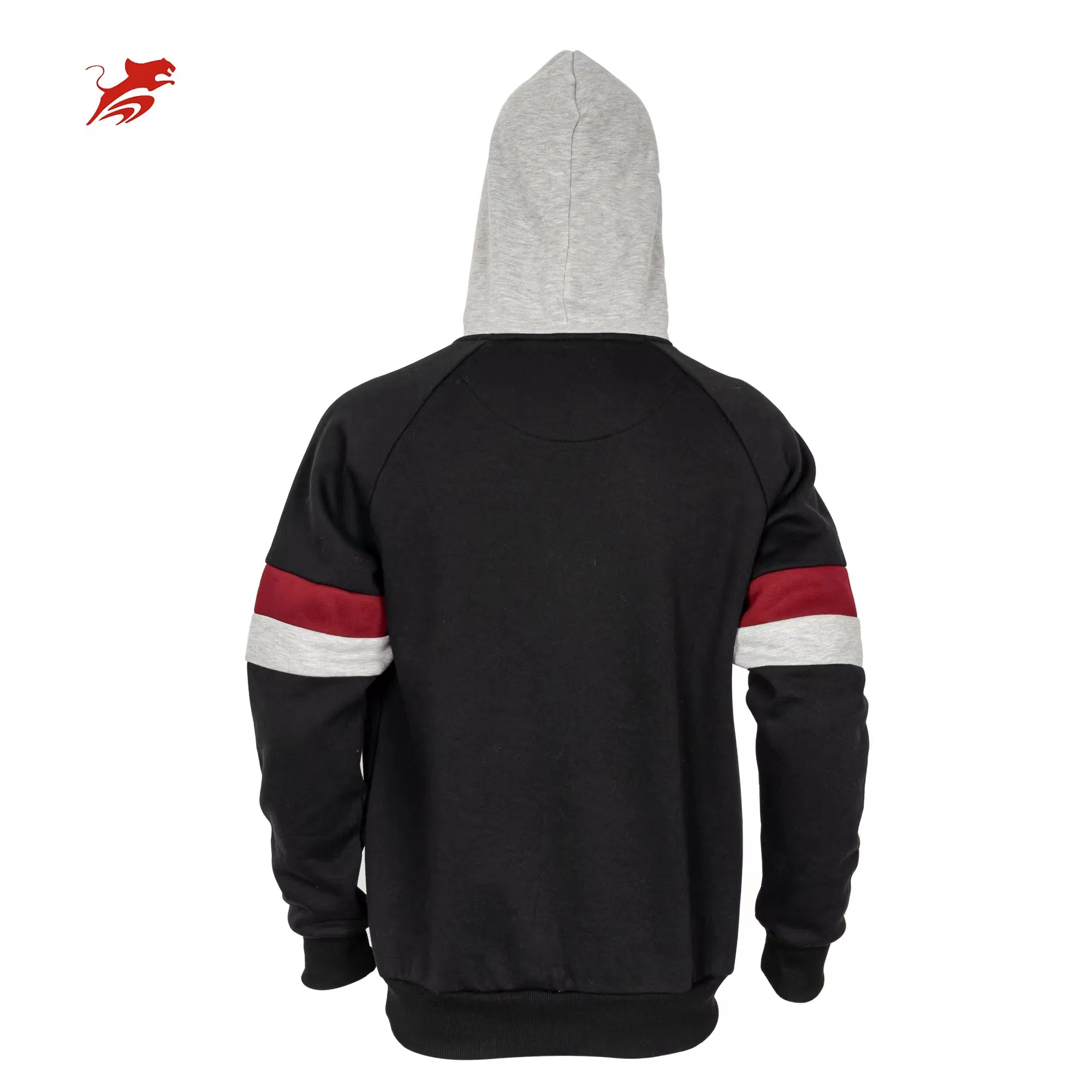 Asiapo China Factory Men's CVC Winter Long Sleeve Casual Sports Outdoor Mountain Young Hooded Fleece Pullover Sweatshirt