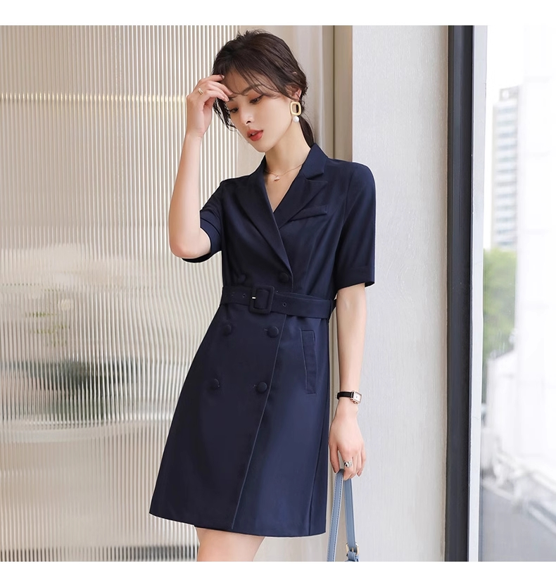 Women's Summer Short-Sleeved Dress Detail