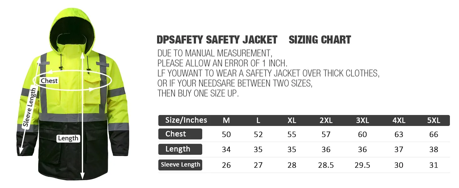 Reflective Safety Jacket View 4